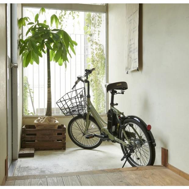 asahi電動自転車 オリーブグリーン 電動アシスト自転車 27.5インチ