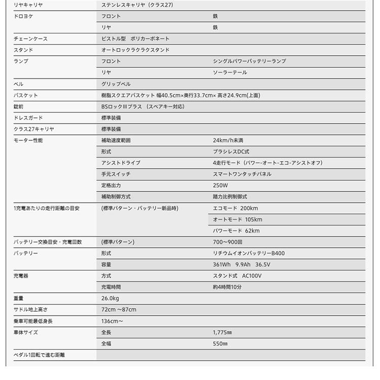 BRIDGESTONE（ブリヂストン） 電動自転車 2025年モデル F4DB45