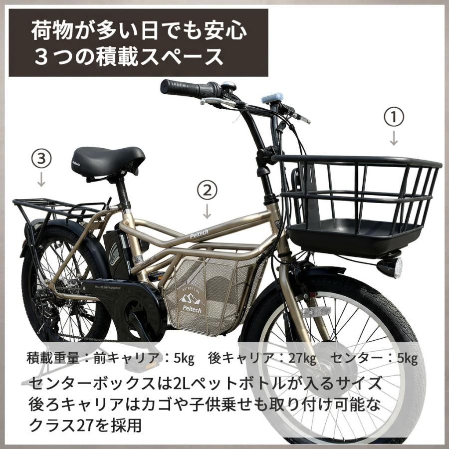 PELTECH（ペルテック） 限定生産 PELTECH×EBISU 別注モデル 電動自転車