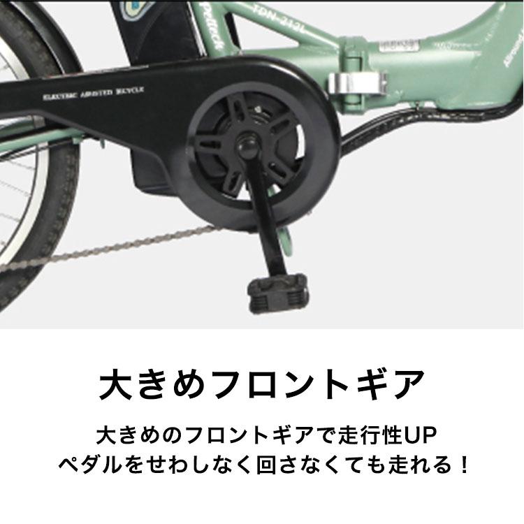 PELTECH（ペルテック） メーカー直送 電動自転車 折りたたみ PELTECH