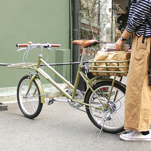 レトロ調 かわいい WACHSENヴァクセン 20インチカーゴバイク 6段変速 20インチカーゴバイク 6段変速 ROKE WBG-2002 | WACHSEN(ヴァクセン)