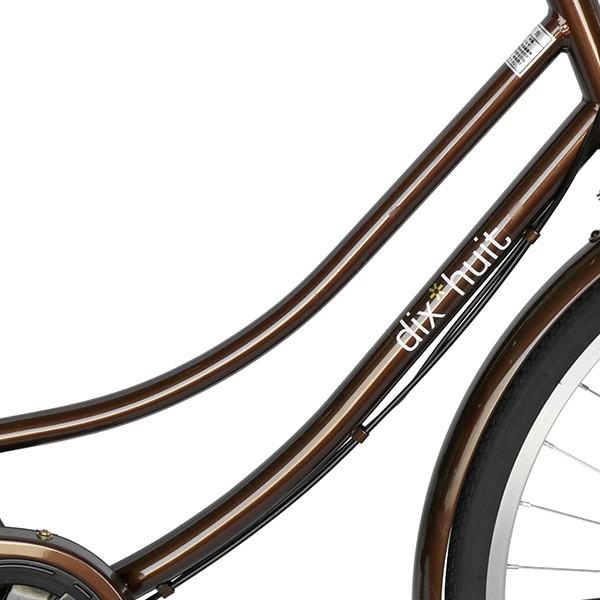 chariyoshy 出品)美品26インチ 6段ギア付き自転車 ブラウン