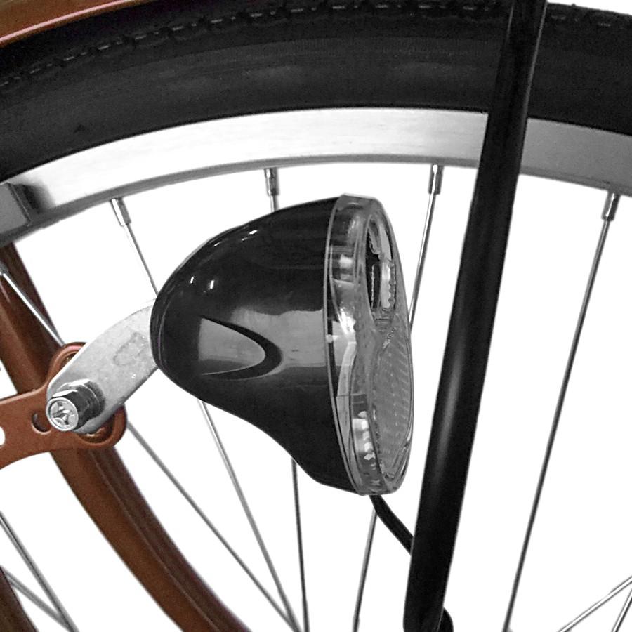 ママチャリ 27インチ 自転車 6段ギア 変速 オートライト シティサイクル Ssフレーム 安い ブラウン 本体 激安 自転車bank 通販 Yahoo ショッピング