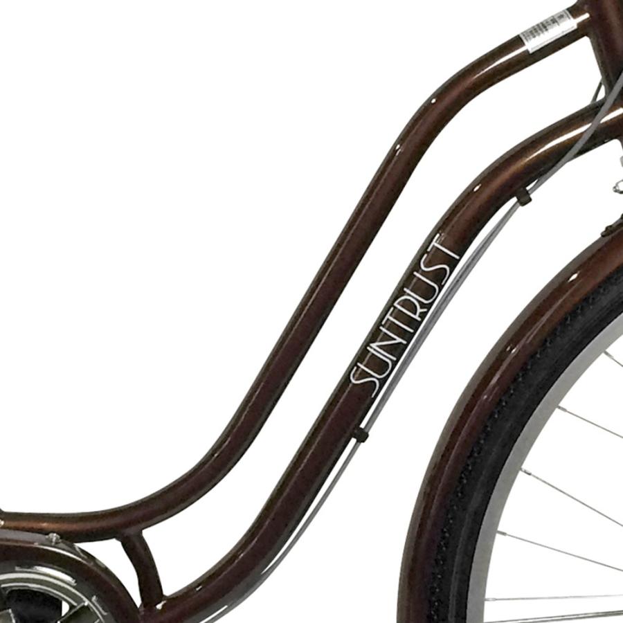 ママチャリ 27インチ 自転車 6段ギア 変速 オートライト シティサイクル Ssフレーム 安い ブラウン 本体 激安 自転車bank 通販 Yahoo ショッピング