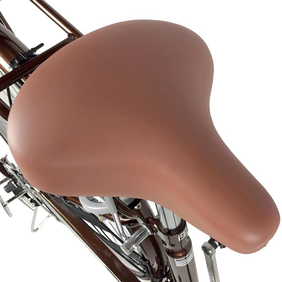 AFFICHE[アフィッシュ]27吋 シティーサイクル 外装6段/レッドxグレー