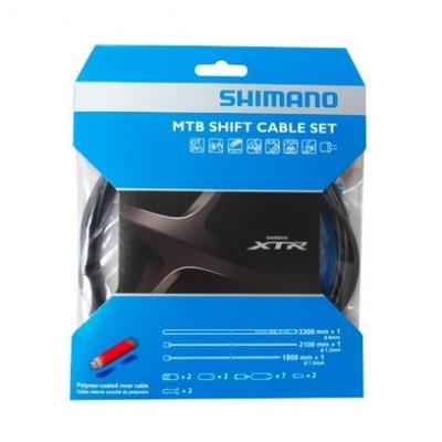 シマノ（SHIMANO） MTB用ポリマーコートシフトケーブルセット : 自転車