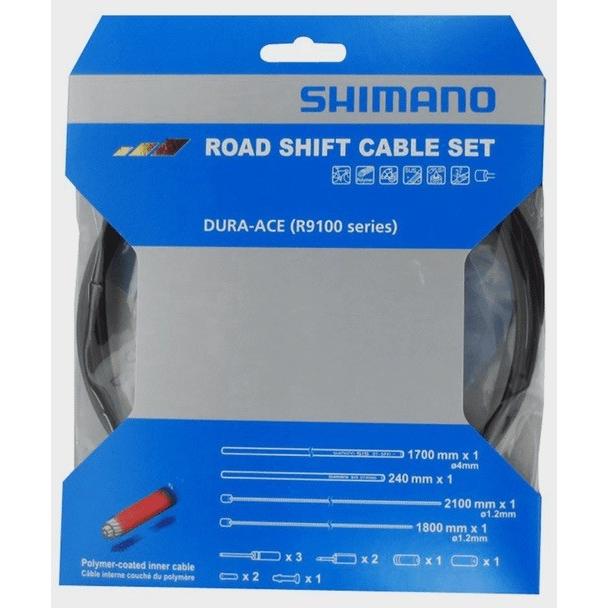 シマノ:MTB OT-SP41 ポリマーコート ・シフトケーブルセット シマノ(SHIMANO) リペアパーツ シフトケーブルセット OT-SP41 OPTISLICK (ブラック) SL-M4100-I SL-