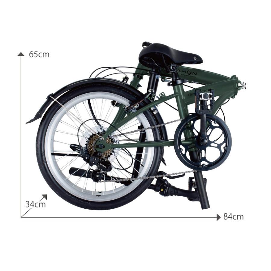 DAHON 「ダホン」 Gimmick D7 Airless 2022年モデル 折り畳み自転車