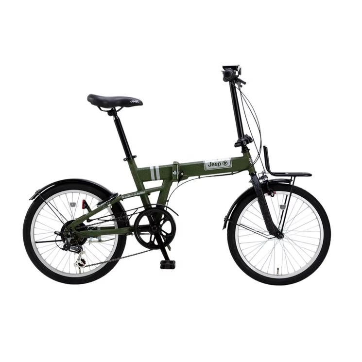 Jeep 折りたたみ自転車 ベージュ CROMO ((5のつく日は3000円CP))CROMO クロモ 自転車 折り畳み自転車