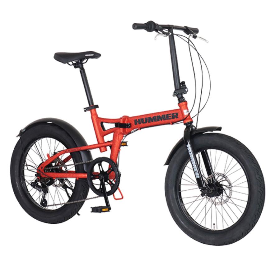 HUMMER（ハマー） 自転車 折りたたみ自転車 GIC ジック FDB206FAT-DISC