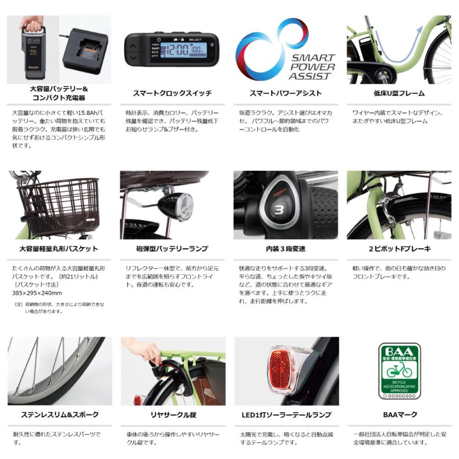 ヤマハ発動機 電動アシスト自転車 YAMAHA ヤマハ PAS With パス ウィズ