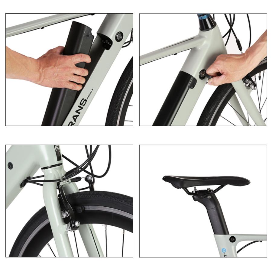 トランスモバイリー　電動アシスト自転車 　e-UNITY207 ブラック TRANS MOBILLY 電動アシスト自転車 GIC ジック トランスモバイ