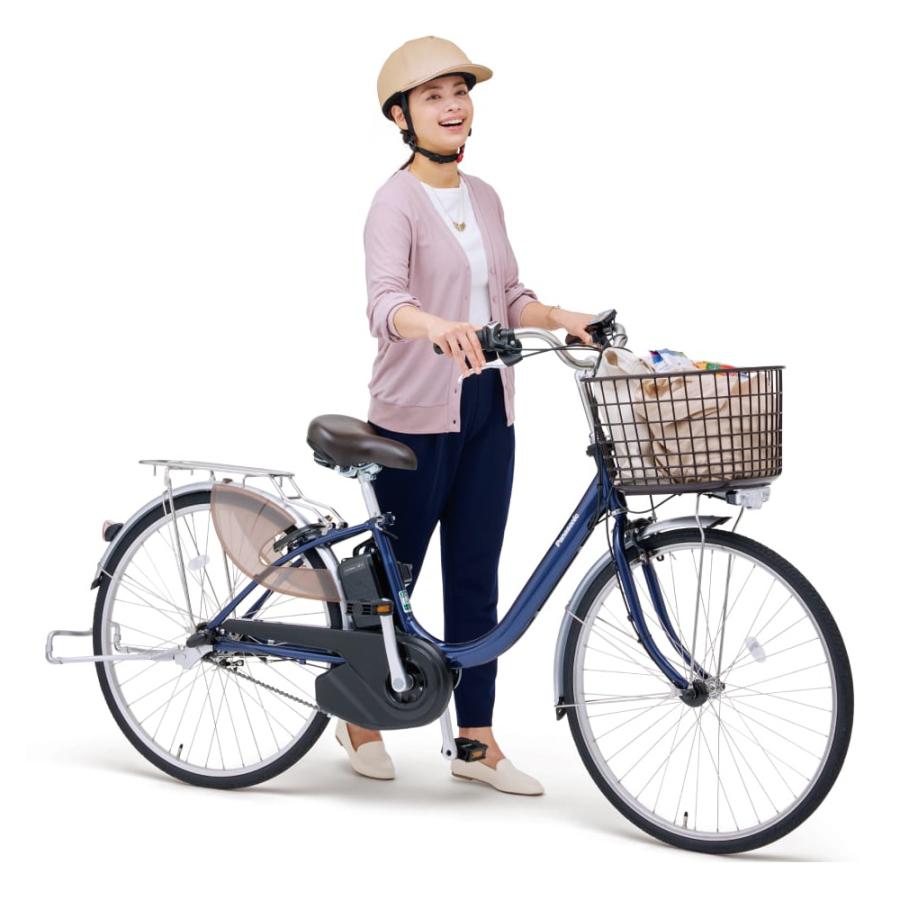 電動アシスト自転車　Panasonic パナソニック ビビLU 26インチ パナソニック ビビDX BE-ELD637V2 Pファインブルー 26インチ 2022年