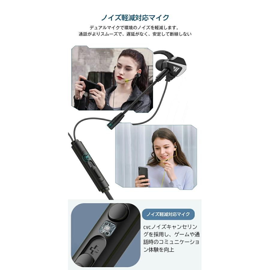 ゲーミングイヤホン マイク付きイヤホンマイク Ps4ヘッドセット ヘッドホン ゲーム用 Pc スマホ 携帯 プレステ4 高音質 モバイル 対応 M31 B07ddgpcpr Jitten 通販 Yahoo ショッピング