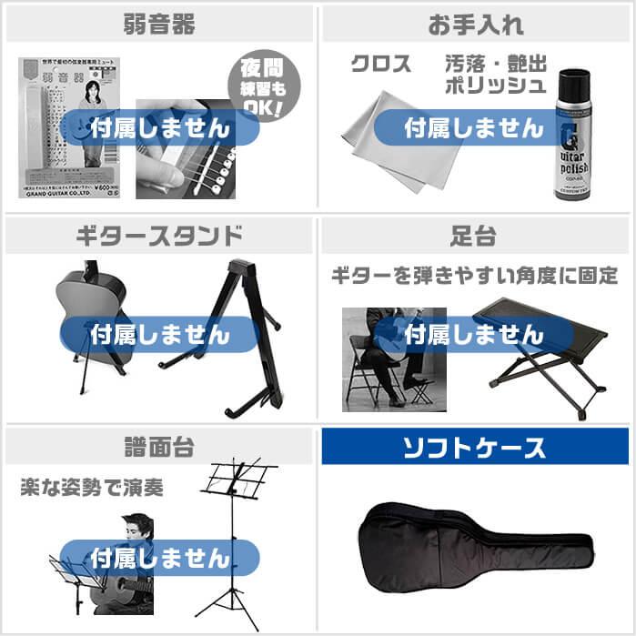 ARIA（アリア） クラシックギター 初心者セット 入門 (安心 8点) ARIA 