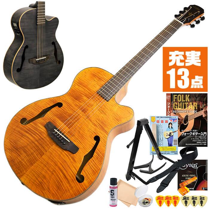 アコースティックギター 初心者セット エレアコ Aria FET-F2 入門 