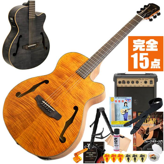 アコースティックギター 初心者セット エレアコ Aria FET-F2 入門 