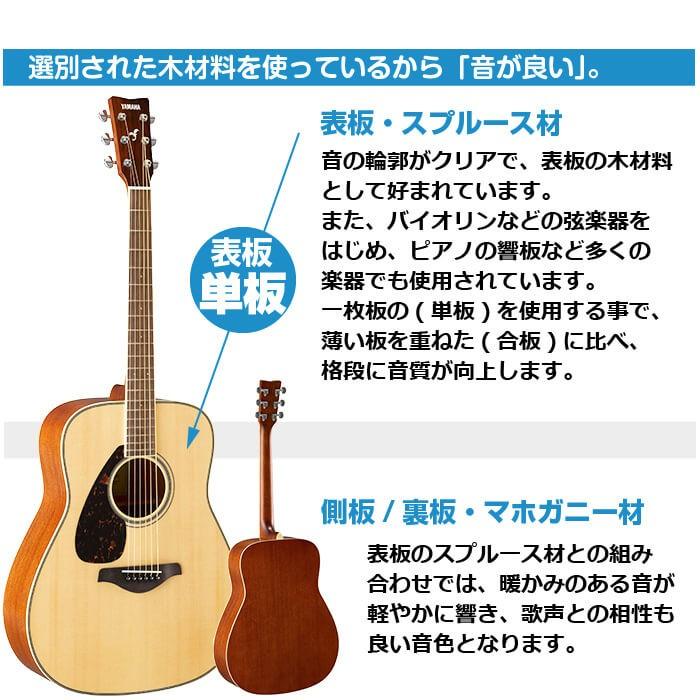 YAMAHA（ヤマハ） アコースティックギター 初心者セット レフトハンド