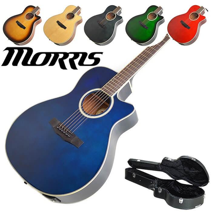 アコースティックギター (ハードケース付) エレアコ モーリス R-011