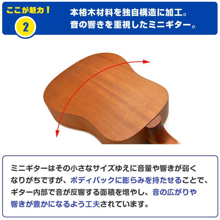 アコースティックギター 初心者セット ミニギター S.Yairi YM-02 S