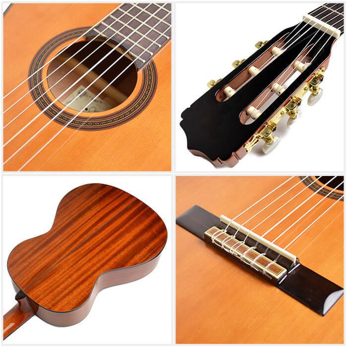 アリア クラシックギター ミニギター A-20 分数サイズ (ARIA シダー材
