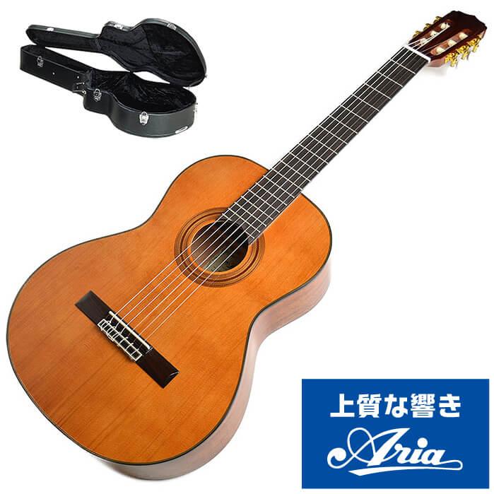ARIA A-20　アリア　 アコースティックギター クラシックギター　美品 ARIA（楽器） クラシックギター ARIA A-20 ハードケース付属