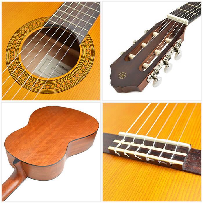 YAMAHAアコースティックギターCG122MC Yamaha CG122MC Cedar Top Classical Guitar, Matte Finish