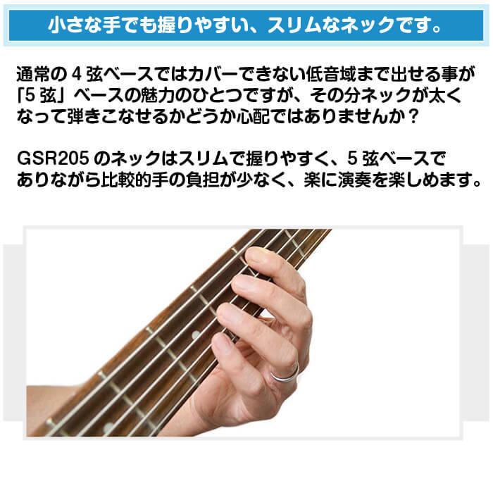 エレキベース 初心者セット 5弦ベース アイバニーズ 11点 Gsr205 小振りなボディ Ibanez ベース 初心者 入門 セット Eb Gsr205 Vl ジャイブミュージック 通販 Yahoo ショッピング
