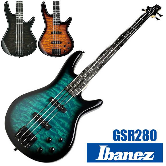 ベース Ibanez GSR280QA (アイバニーズ エレキベース) コンパクトボディ : eb-gsr370-10 : ジャイブミュージック -  通販 - Yahoo!ショッピング