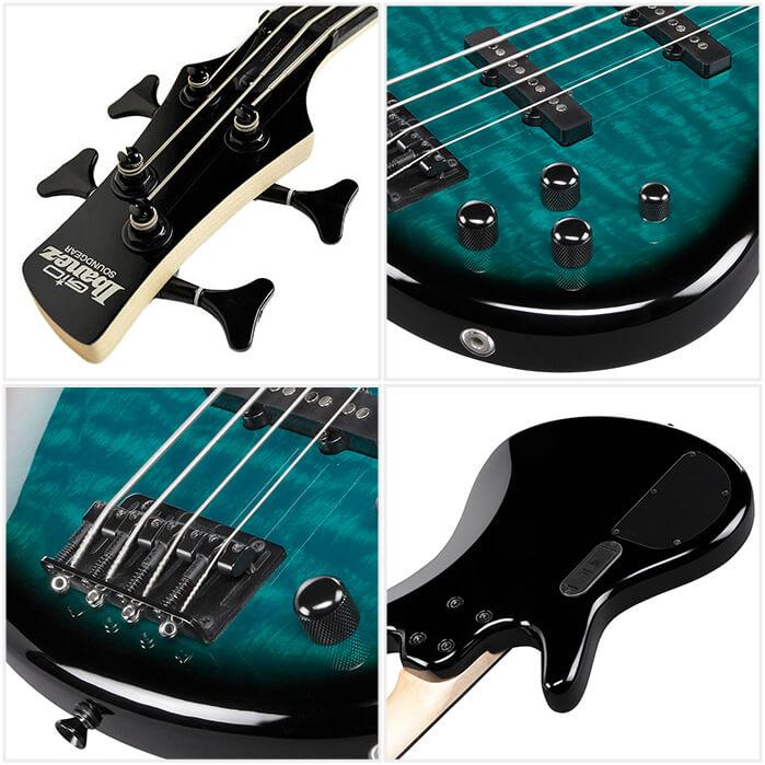 Ibanez ベース 初心者セット GSR280QA 入門 (充実14点 Ibanez ベース 初心者セット GSR280QA 入門 (充実14点