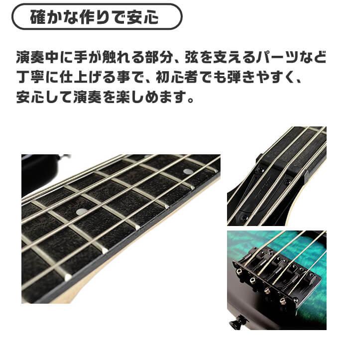 Ibanez ベース 初心者セット GSR280QA 入門 (充実14点 Ibanez ベース 初心者セット GSR280QA 入門 (充実14点