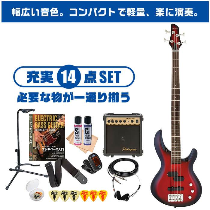 ベース 初心者セット AriaPro II IGB-STD 入門 (充実14点) アリアプロ II エレキベース｜jivemusic｜02