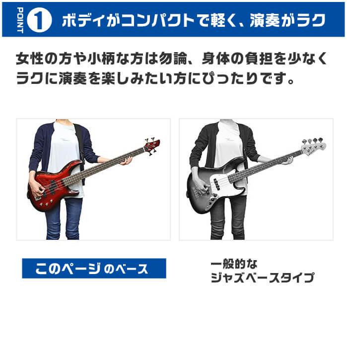 ベース 初心者セット AriaPro II IGB-STD 入門 (安心10点) アリアプロ II エレキベースの画像