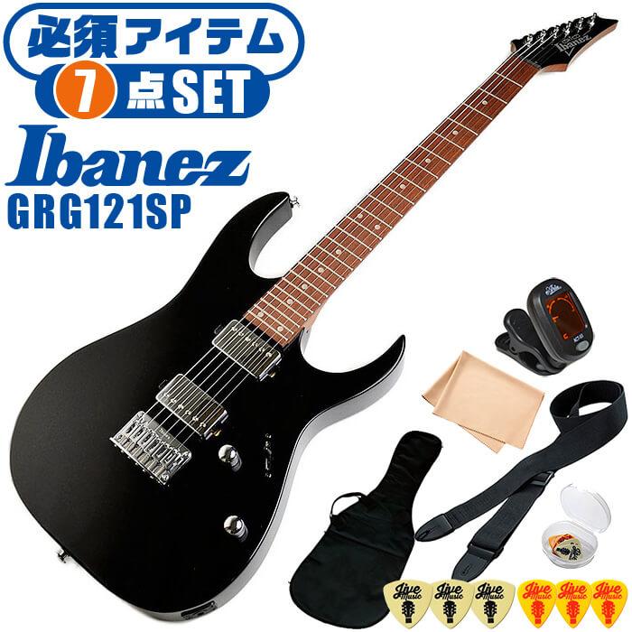 Ibanez（アイバニーズ） エレキギター 初心者セット GRG121SP BKN