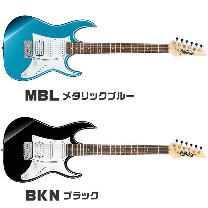 Ibanez（アイバニーズ） エレキギター 初心者セット GRX40 入門 (必須7