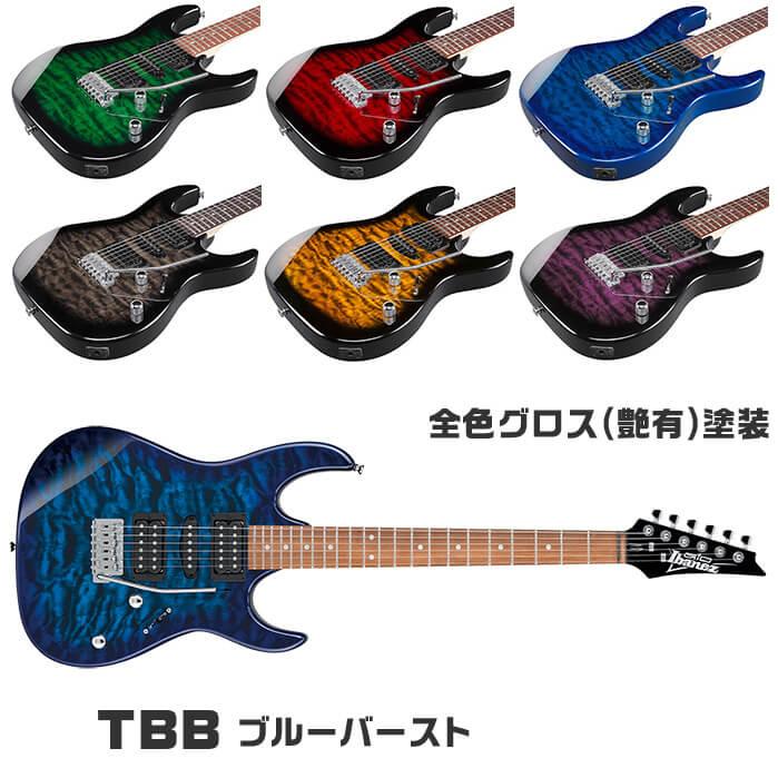 Ibanez エレキギター 初心者セット アイバニーズ GRX70QA 入門 Ibanez エレキギター 初心者セット アイバニーズ GRX70QA 入門