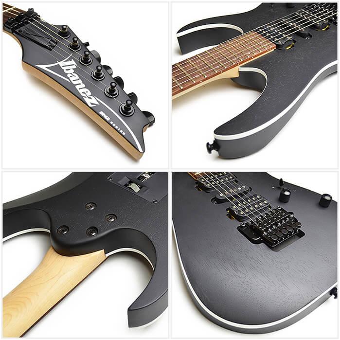 エレキギター 初心者セット Ibanez  RG370ZB WK 入門 (安心12点) アイバニーズ ウィザードブラック｜jivemusic｜12