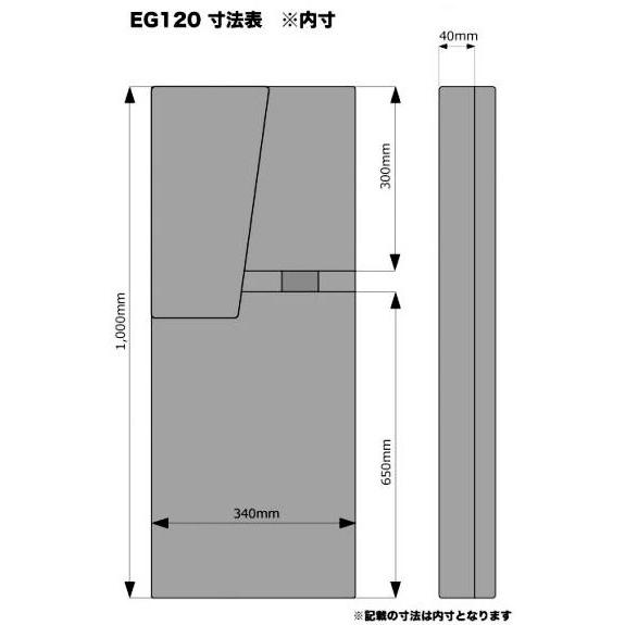 ギターケース エレキ (ハードケース ストラト テレキャス) KC EG120