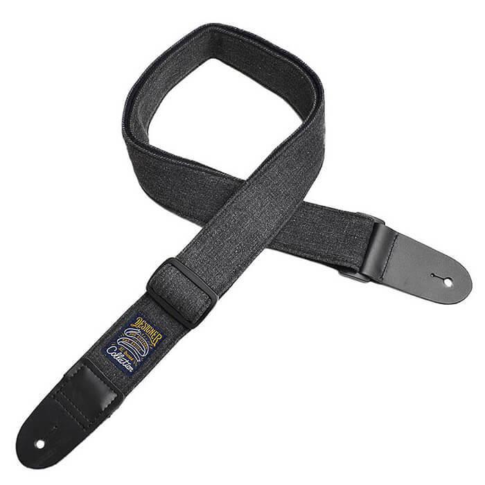 ギター ストラップ Ibanez DCS50D BKD アイバニーズ ブラックデニム