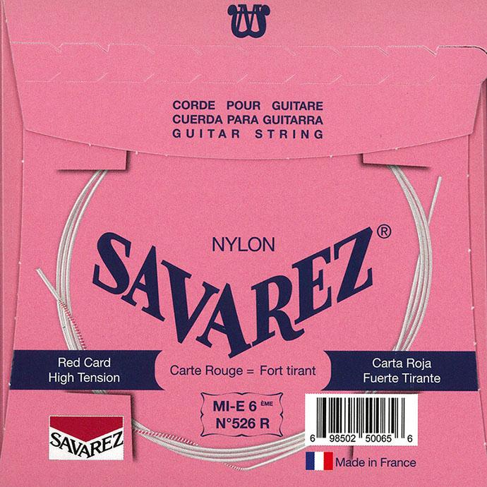 クラシックギター 弦 SAVAREZ 520R PINK LABEL ノーマルテンション