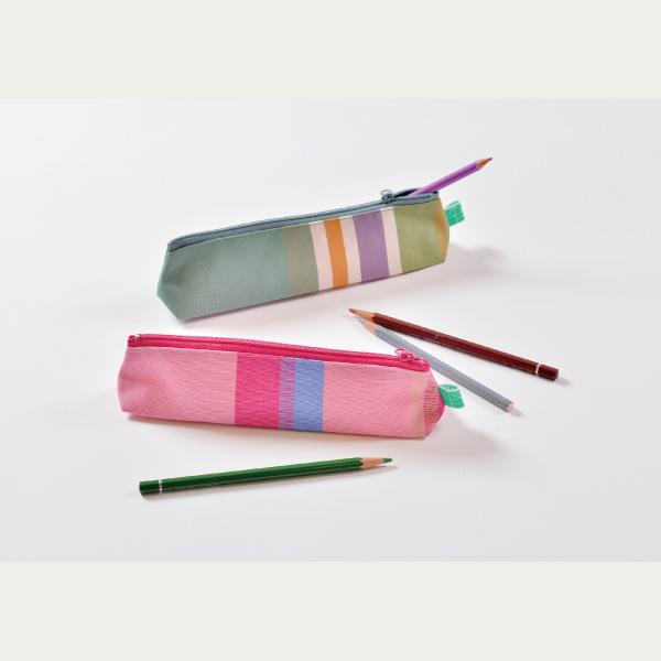 ペンケース】プラネテ 帆布 ストライプ 日本製 : 自由学園生活工芸研究