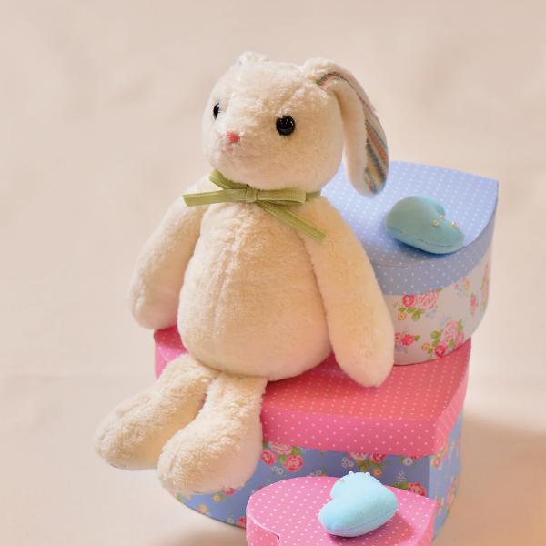 うさぎの「あみちゃん」】ハンドメイド : 自由学園生活工芸研究所