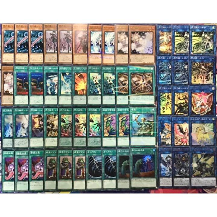 遊戯王 本格構築【閃刀姫】デッキ メイン＆EX15枚＆三重スリーブ : tcg