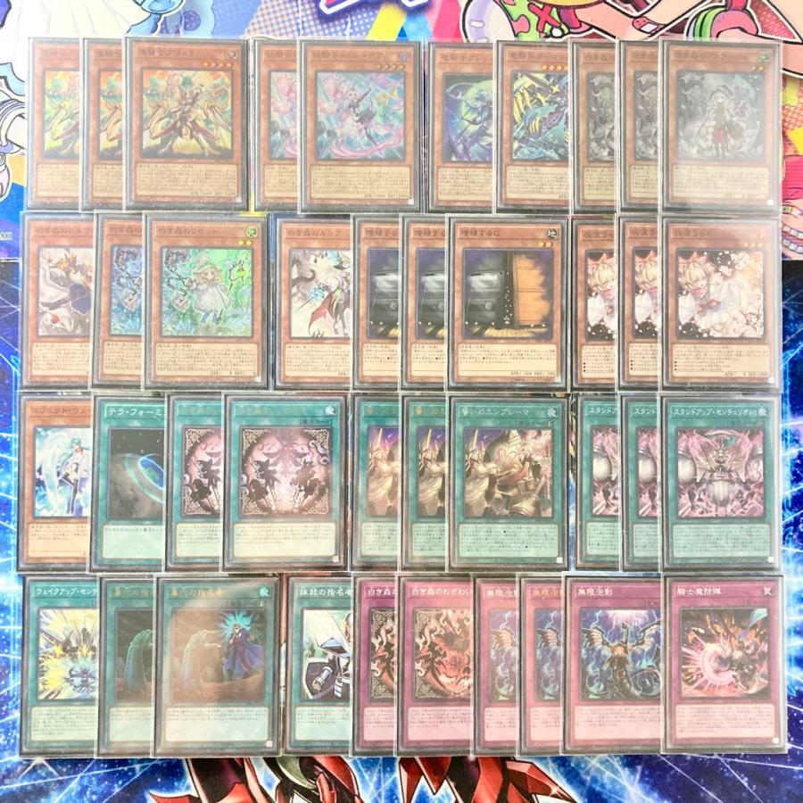 遊戯王 大会優勝構築 【白き森センチュリオン】 デッキ&EX15枚 遊戯王 大会優勝構築 【白き森センチュリオン】 デッキ&EX15枚