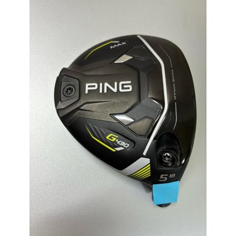 PING G430 MAX 5W 18° ヘッドのみ ヘッドカバー付 G430 PING MAX 5W 18度 ヘッドのみ 名器 : ALOHA GOLF - 通販 - Yahoo