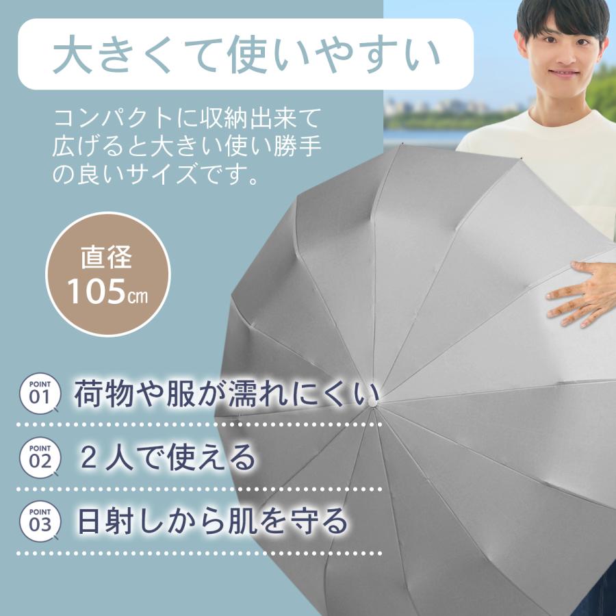 ランキング1位獲得 折りたたみ傘 軽量 日傘 晴雨兼用 UVカット 自動