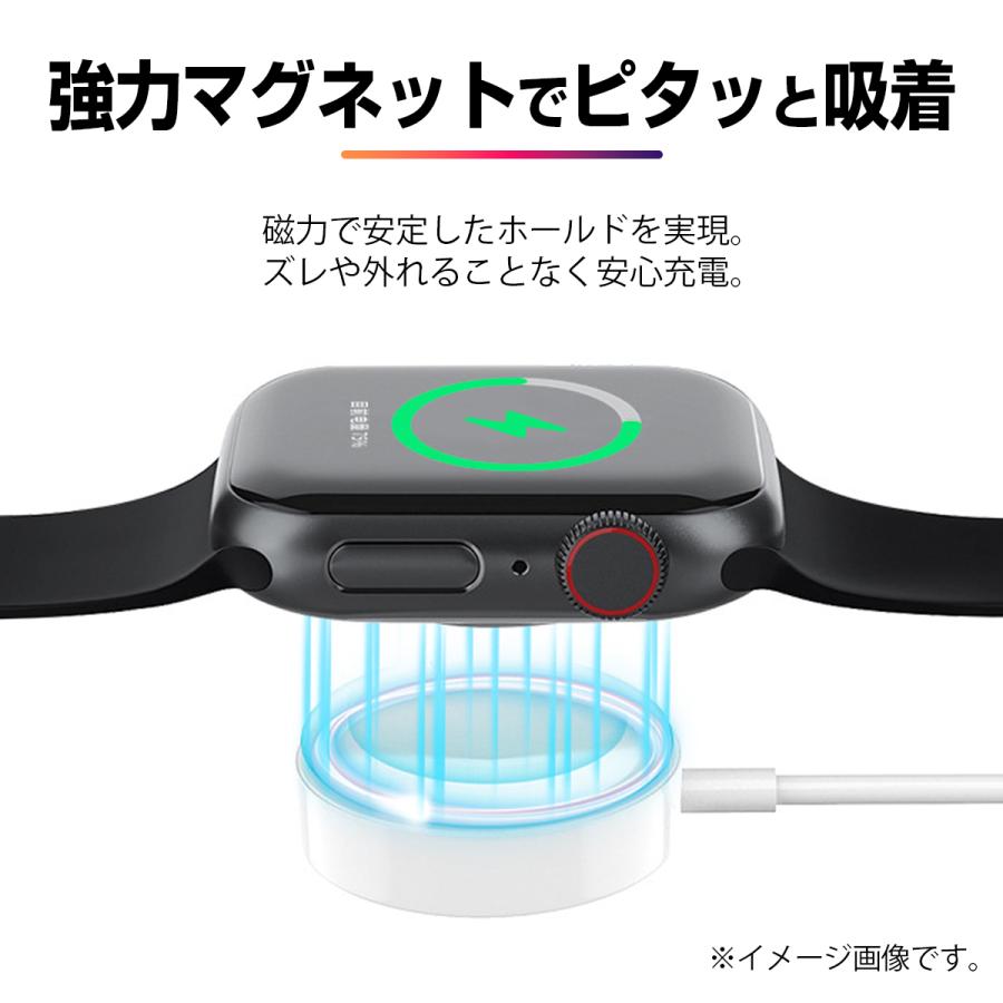 アップルウォッチ 充電器 AppleWatch 充電ケーブル iphone iPad android iOS スマホ タブレット タイプC TypeC 急速 高速 3in1｜jiyugaokastore｜17