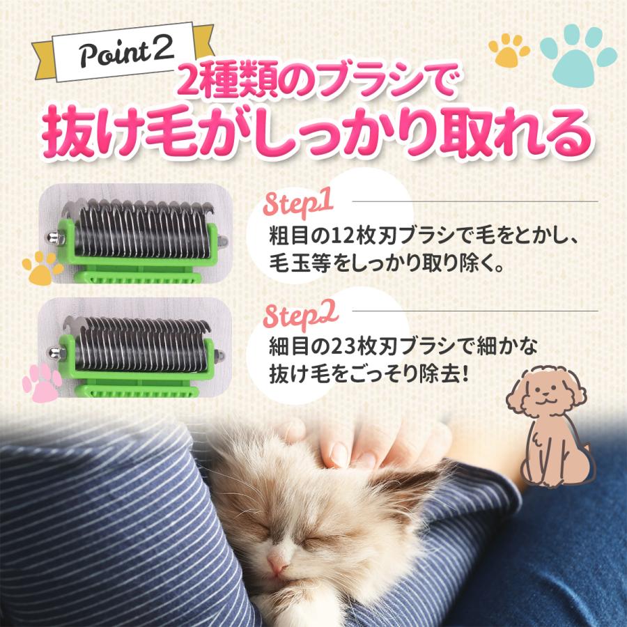ペット用ブラシ ワンプッシュ式猫ブラシ 犬用ブラシ スリッカーブラシ ボタンを押して抜け毛が簡単に取れる 犬猫通用くし ペットマッサージブラシ ピンク グルーミングブラシ イエロー 痛くない ブラック 4パックコームダブルサイドペットコーム 猫犬ペット