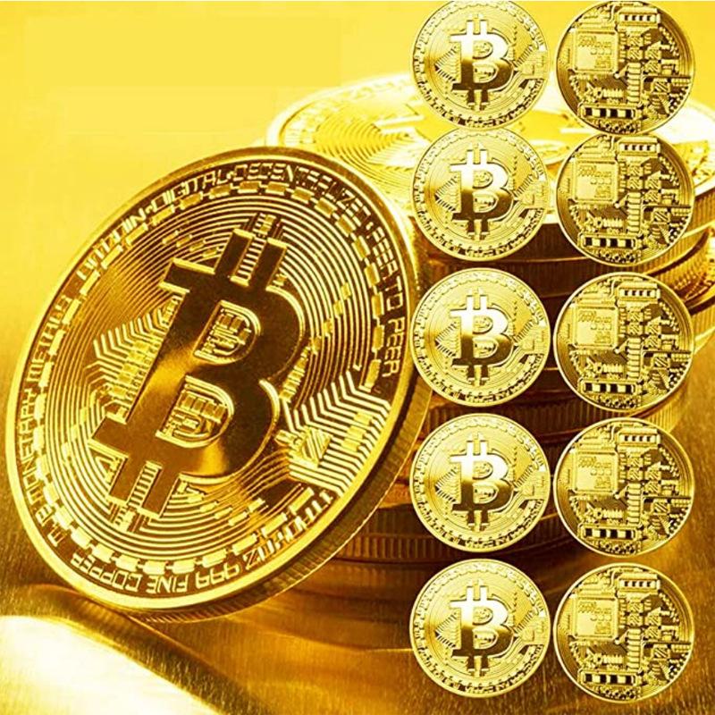 ゴルフマーカー マグネット ビットコイン 3mm厚 おしゃれ 3枚セット