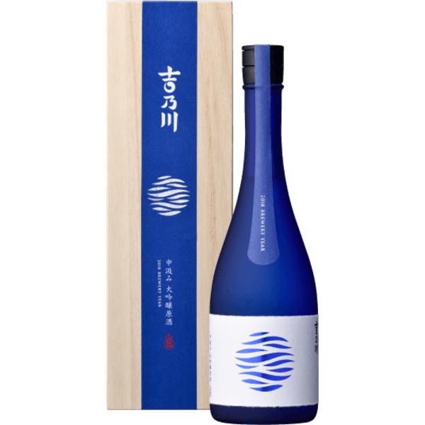 吉乃川 みなも　中汲み　純米大吟醸原酒　日本酒 720ml 15% 吉乃川 ギフト 日本酒 みなも 中汲み 大吟醸原酒 720ml : 美酒の泉